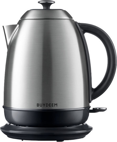 Buydeem Βραστήρας 1.7lt 1440W Ασημί