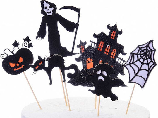 Cake Land Halloween Cake Decoration Toppers Set 6 Stück