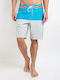 Shifty X Men's Swimwear Bermuda Silver