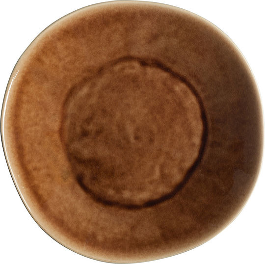 Riviera Terra Πιατο Βαθυ 25cm Καφε Stoneware Costa Nova