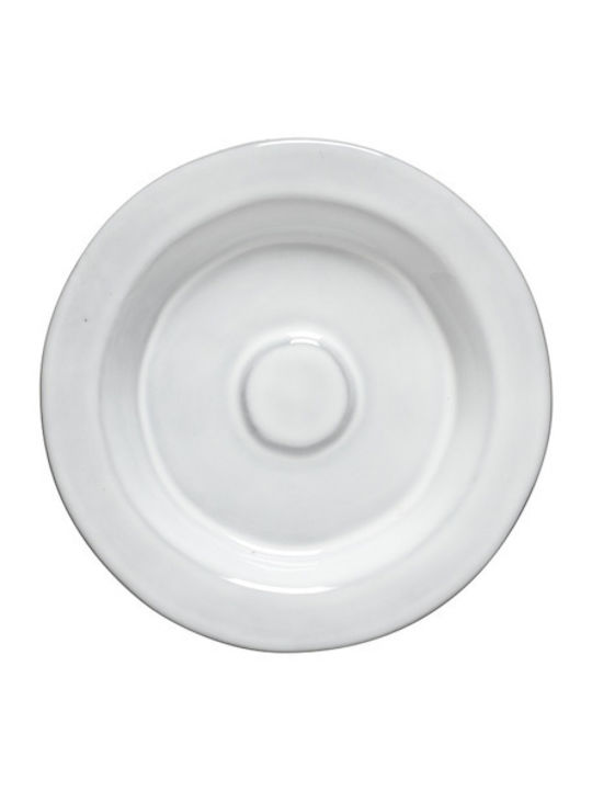 Plano White Serving Plate Dip Shallow 13cm Ston...
