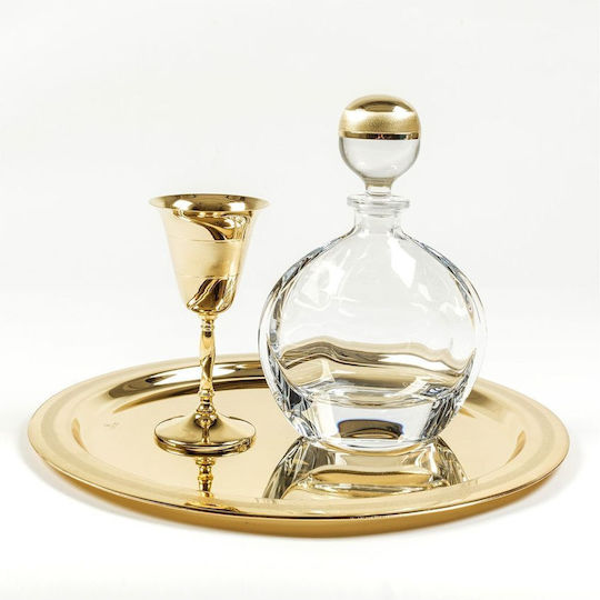 Firenze Gold Groom's Wedding Set