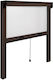 Maurer 120/140 X 250 Cm Moskitonetz Set Für Fenster Aus Fiberglas Mit Raupenketten Braun 50436