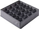 Organization Drawer Organizer for Underwear in Gray Color 33x33x9cm 1pcs
