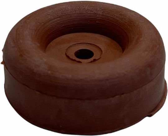 Door Stopper Plastic Elastic Screw-On Φ35x15mm D.mach