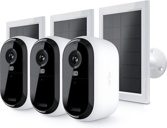 Arlo Σύστημα Παρακολούθησης Essential 2nd Generation 3 Ασύρματων Καμερών IP 4MP