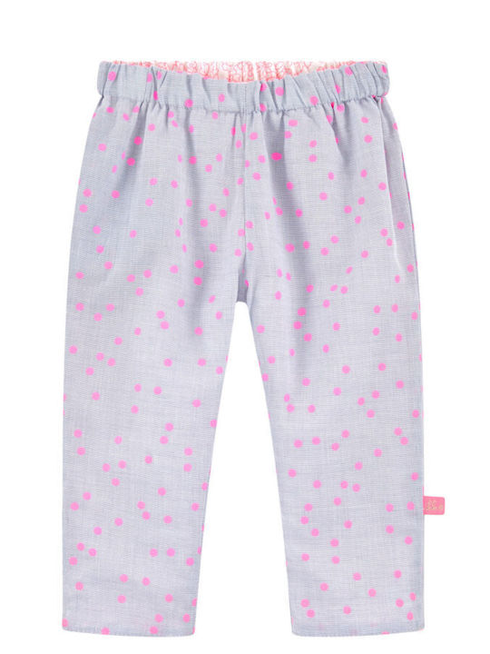 Pantaloni Pentru Copii Dublă Față Roz-Albastru Xh22000