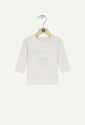 Z Light Pink Blouse with Pastel Stamp Z Light Pink Blouse with Pastel Stamp