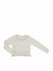 Abel Lula Pulover Jersey Tricot Stras 05802-003 Bej Fată