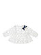 EMC Kinderbluse Langarm Weiß
