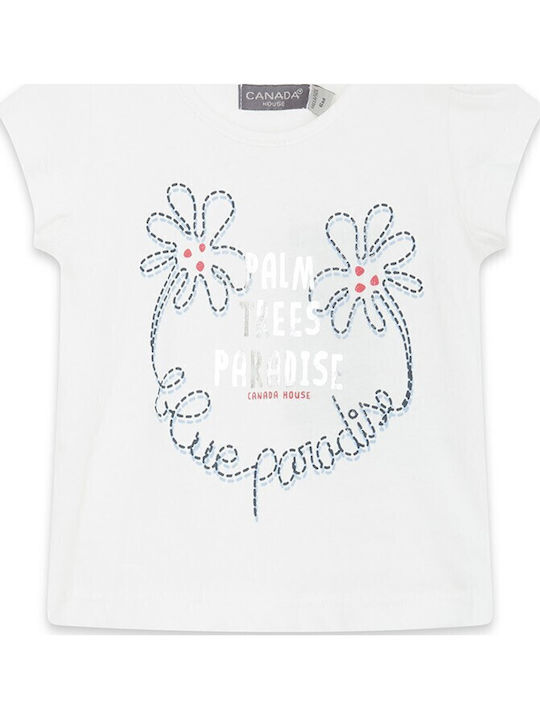 Top pentru copii Mâneci scurte Design Paradise Girl Canada House 22363010
