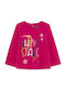 Canada House Kids' Shirt Long Sleeve Fuchsia