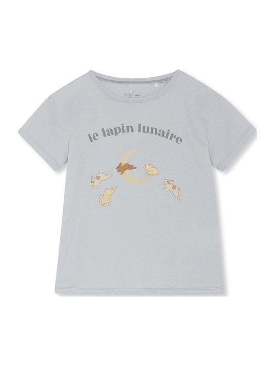 Konges Slojd Παιδικό T-shirt Pearl Blue 7years 10years
