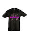 Kinderoberteile Unisex Blackpink Autogrammsignaturen Kpop Schwarz