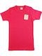 Trendy Kids Kids' Undershirt Short-sleeved Fuchsia