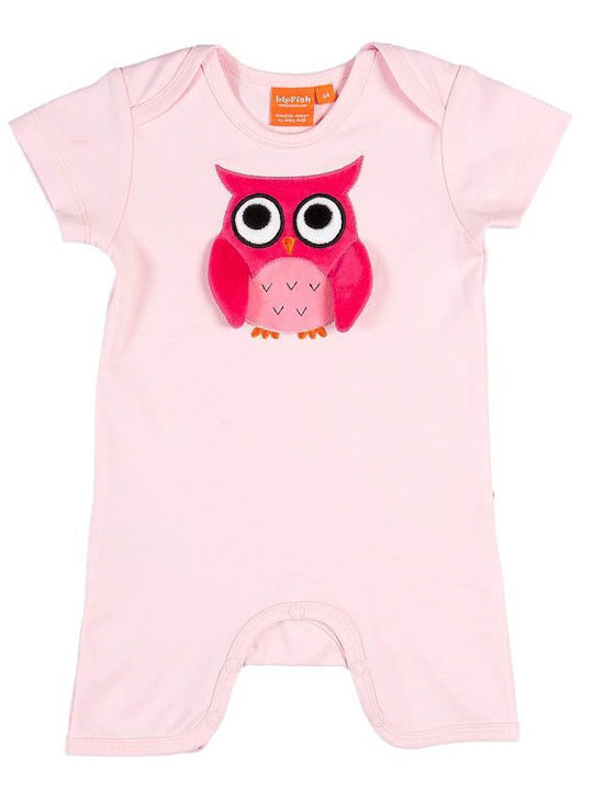 Lipfish Body pentru Bebeluși Mâneca scurta Pink