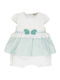 Ellepi Baby Bodysuit Short-Sleeved Turquoise