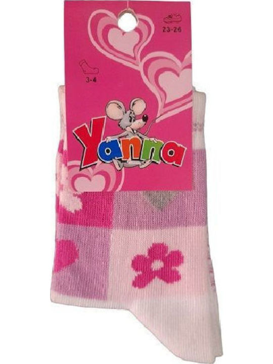 Yanna Kids' Socks White