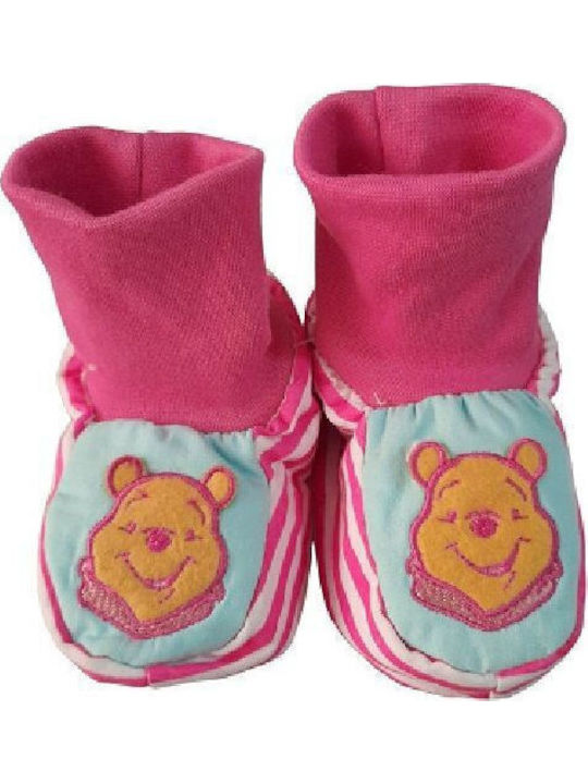 Καλτσοπαντόφλες Βρεφικές Νο 6-12 Μηνών Winnie Pooh