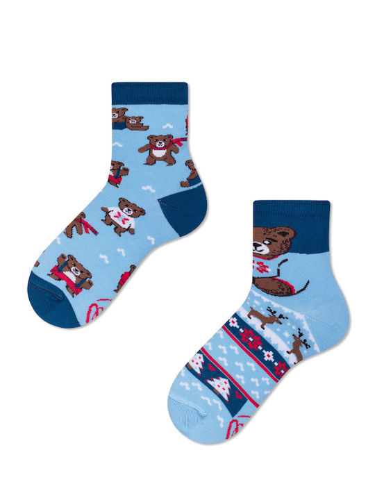 Κάλτσες Many Mornings Winter Teddy Kids Πολύχρωμες