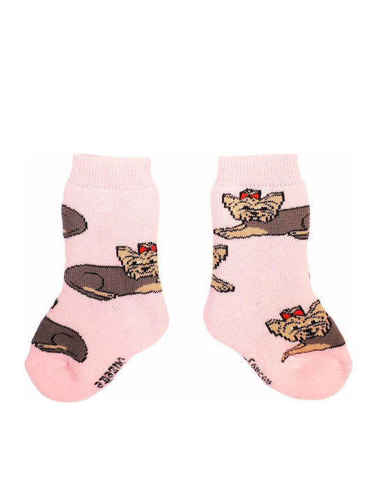Coucou Suzette Kids' Socks Pink