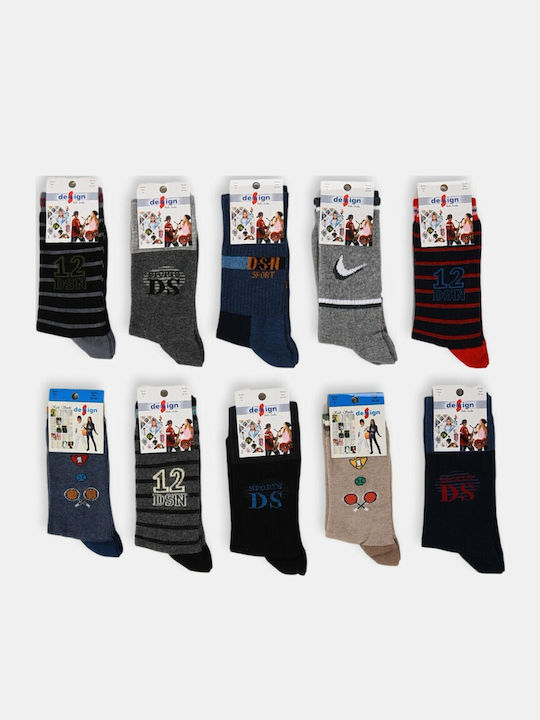 Παιδικές Κάλτσες Αγόρι Design 10 Pack Combo 1 Multicolor Παιδικές Κάλτσες Αγόρι Design 10 Pack Combo 1 Multicolor