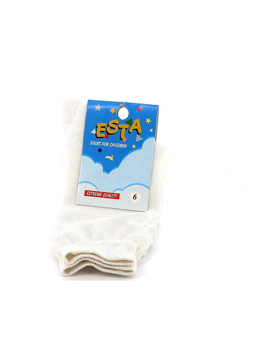 Kids' Socks Smart White Colour 40-leyko