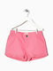 Rosa Frill Zippy Kinder Shorts & Bermudas