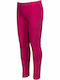 Kinder Leggings Lang Fuchsia 21-155