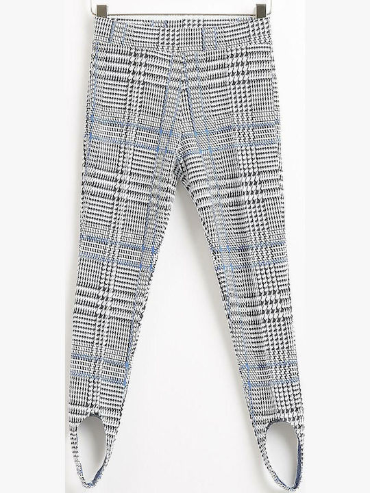 Yellowsub Yellowsub Kids Leggings Plaid Jacquard Trousers Dazzling Blue Classics Plaid Girl