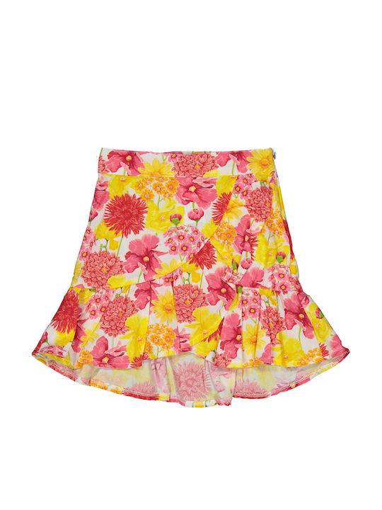 Trybeyond Φούστα Κρουαζέ Βολάν Floral