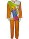 Lydia Creations Kids' Pajamas Winter Orange