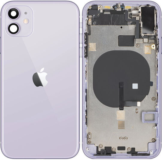 Apple Καπάκι Μπαταρίας Μωβ για Apple iPhone 11