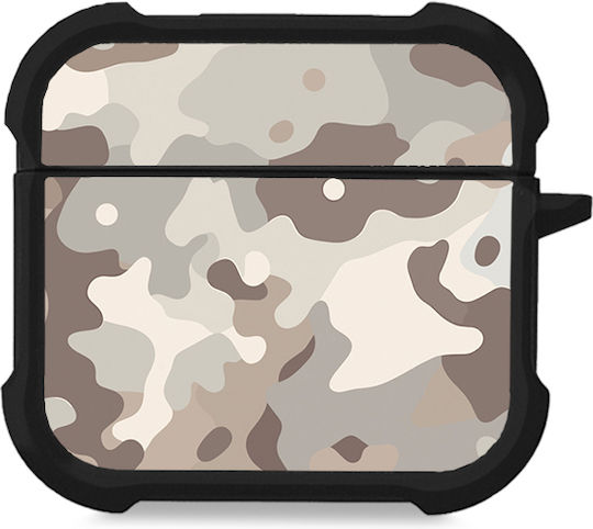 Sonique Camouflage Army Series Калъф в Бежов цвят за Apple AirPods 4