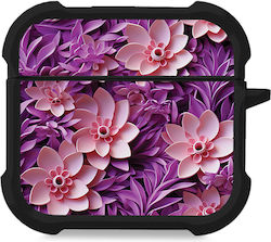 Sonique 3d Flower Series Husă din Silicon Roz p...