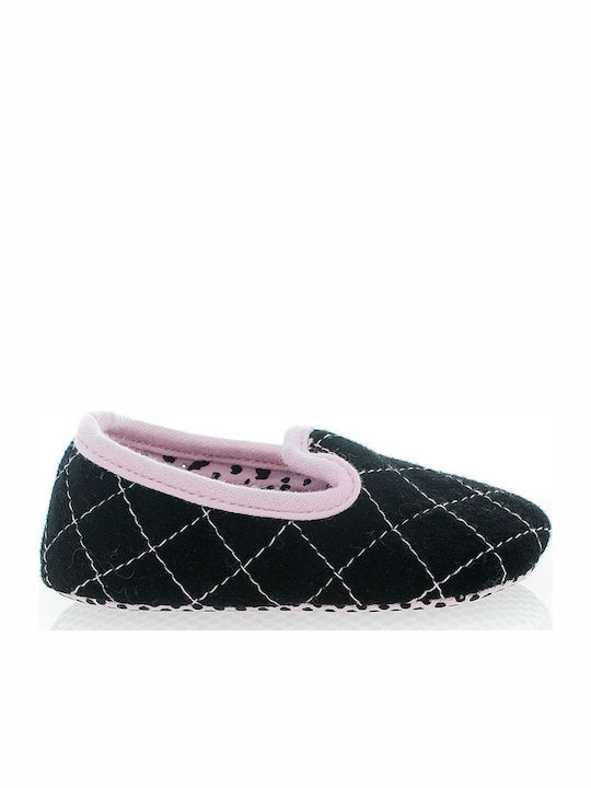 Brums Baby Slippers Black