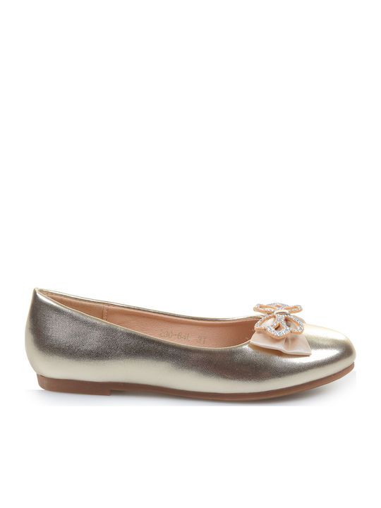 Kids Ballerina Fshoes 230/64.16 Fshoes Gold