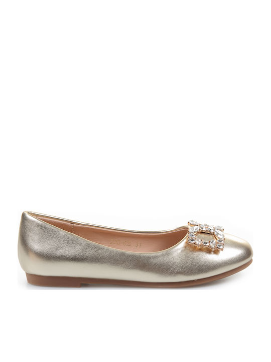 Μπαλαρίνα Παιδική Fshoes 230/62.16 Fshoes Χρυσο