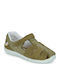 Citrouille Et Compagnie Kindersandalen Grün mit Bügel- und Schleifenverschluss