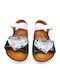 BioNatura Kinder Sandalen Anatomisch Schwarz