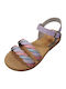 Kids' Sandals Scarpy 22-94 Tricolor Lilac Pink Blue
