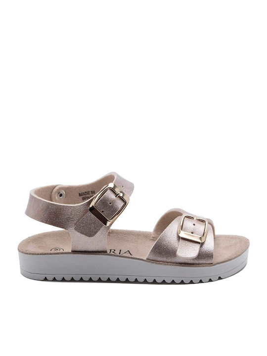 Alegria Kinder Sandalen Anatomisch Gold