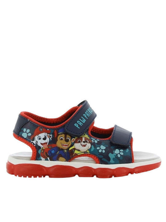 Paw Patrol Детски Сандали със Скреч & Светлини Син