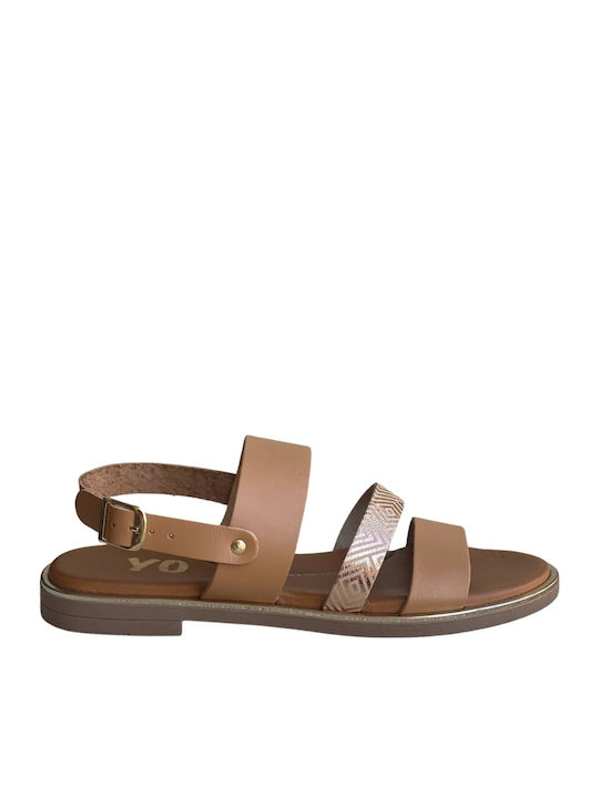 Yo Shoes Kids' Sandals Tabac Brown