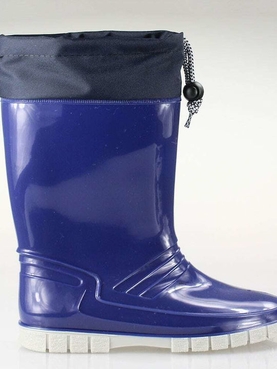 G & G Kids Wellies with Internal Lining Blue