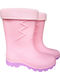 Kids Wellies Girl Pink with Internal Lining Yj-515