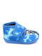 Kinderhausschuhe Stiefel Blau