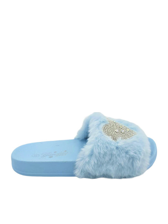 Giardino D'Oro Kids Slippers Blue