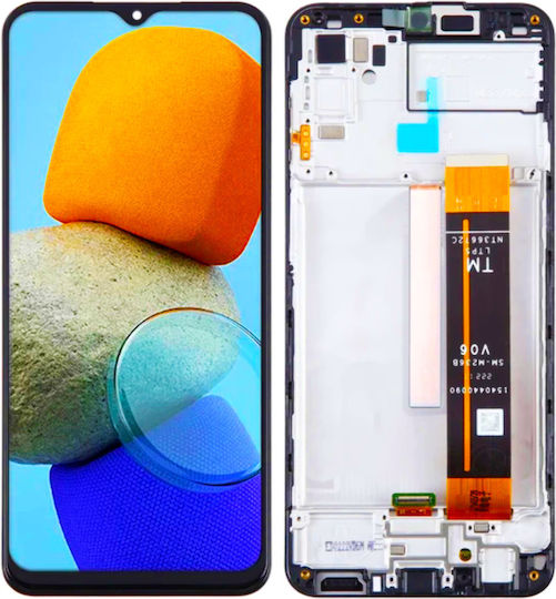 Οθόνη με Μηχανισμό Αφής και Πλαίσιο για Samsung SM-M236 GALAXY M23 (Μαύρο)