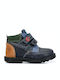 Papistas Kids Kids Boots with Velcro Navy Blue